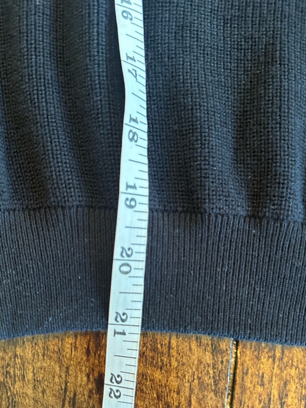 Ellison | Mock Neck Statement Power Shoulder Sweater Vest, Size M - Picture 8 of 8